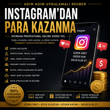Instagram’dan Para Kazanma  E-Kitap