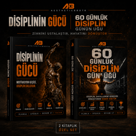 60 Günlük Disiplin Günlüğü + Disiplinin gücü E-kitap PDF