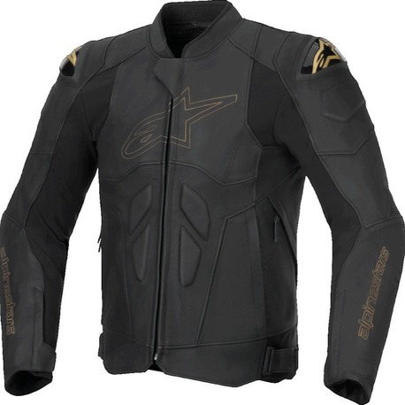 (ORJİNAL VE SIFIR ÜRÜN) ALPİNESTARS DUSK DERİ MOTOSİKLET MONT (GOLD)