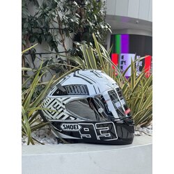 SHOEİ MARQUEZ 93 SİYAH-BEYAZ