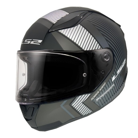 LS2 RAPID 2 EXTRA MAT SİYAH-GRİ KASK