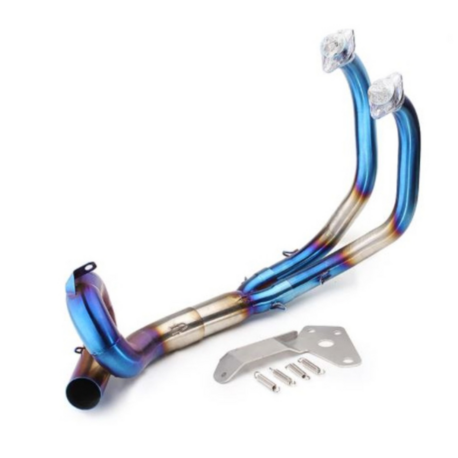 YAMAHA MT07 BUKALEMUN RENK SALYANGOZ HEADERS