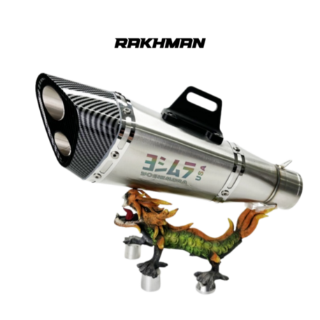YOSHIMURA GRİ KARBON UÇ EGZOZ