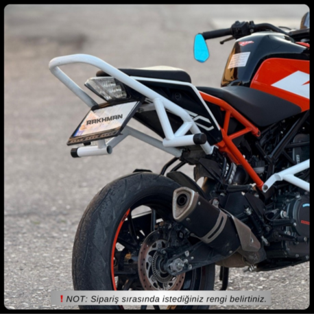 KTM DUKE 250 Yeni ( 2020 VE SONRASI ) Kasa Arka Koruma Demiri