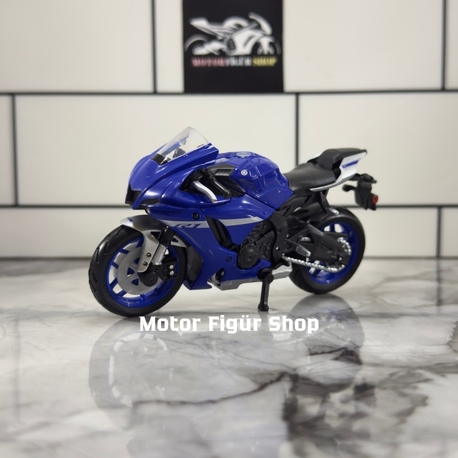 Maisto 1:18 Yamaha YZF R1 2021 Model Motosiklet figürü (KUTULU)