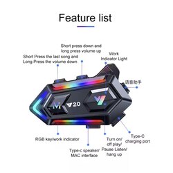 Y20 MAX Rgb İntercom Yüksek Kalite