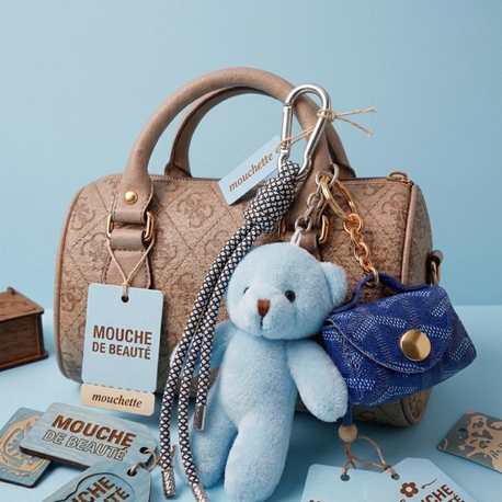 BABY BLUE BAG CHARM
