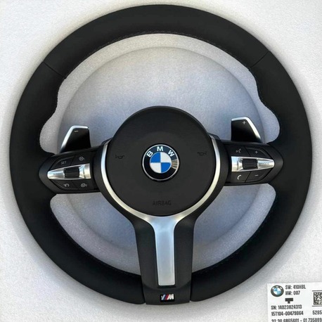 BMW F10 – F30 Uyumlu M-Sport Paddle Shifter’lı Deri Direksiyon