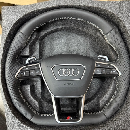 Audi S Line Flat Bottom Multifonksiyon Direksiyon
