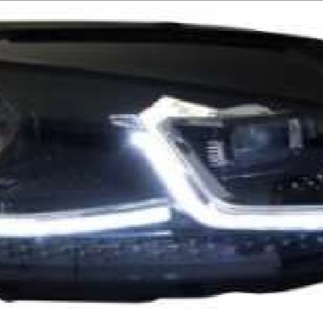 VW Golf 7 Uyumlu 7.5 Dizayn LED Far (Krom İç Tasarım)