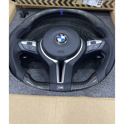 BMW E Serisi M Performance Karbon Fiber D-Shape Direksiyon (E90-E91-E92-E93-E70-E71)