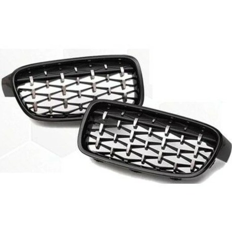 BMW F30 Diamond Panjur – Krom Çerçeve (2012–2018)