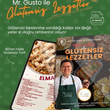 Mr. Gusto Glütensiz Lezzetler e-Kitap