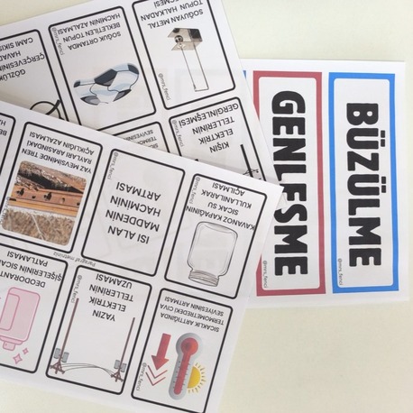 GENLEŞME BÜZÜLME FLASH KART