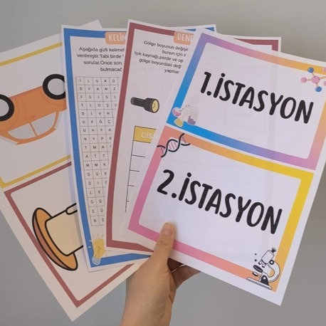 5.SINIF IŞIK İSTASYON ETKİNLİKLERİ