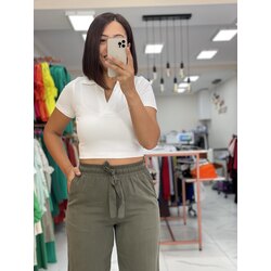 POLO YAKA BEYAZ TŞÖRT