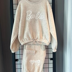 barbie 3 iplik eşofman takımı