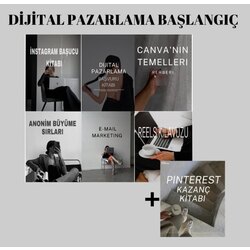 Başlangıc Seti +  Pinterest Kazanç Kitabı