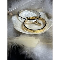 Gold Cartier Kelepce 