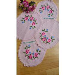 pudra pembe 3 parça yatak odası takımı 