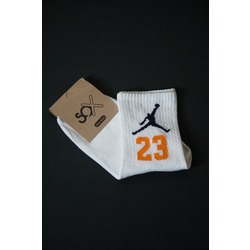 Air Jorden 23 Beyaz Tenis Çorap
