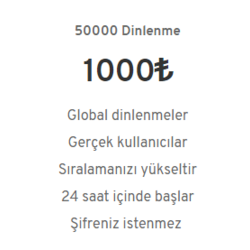 Spotify Premium Dinlenme - 50000 Dinlenme