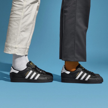 Adidas Superstar Black White