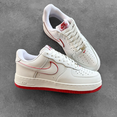 Nike Air Force 1 Low '07 White Picante Red