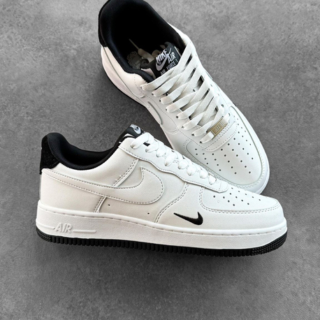 Nike Air Force 1 Low '07 White Black Mini Swoosh