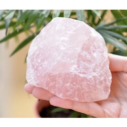 pembe kuvars taşı sevgi taşı büyük boy 