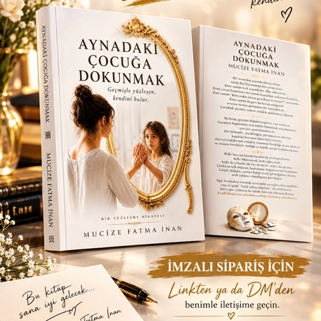 AYNADAKİ ÇOCUĞA DOKUNMAK İMZALI 
