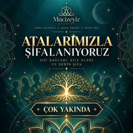SATIN ALMAYINIZ - ÇOK YAKINDA - ATALARIMIZLA ŞİFALANIYORUZ ATÖLYESİ