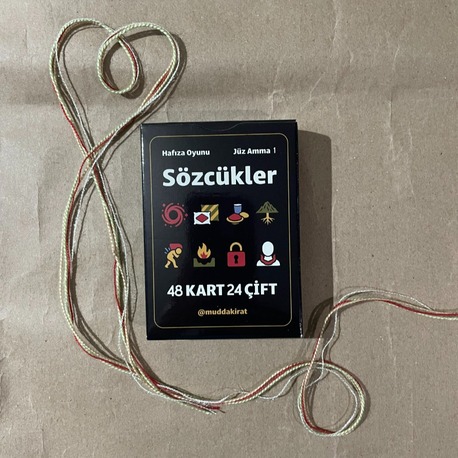 Cüz Amma Sözcükleri 1 | Muddakirat Hafıza kartları