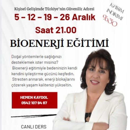 BİOENERJİ EĞİTİMİ