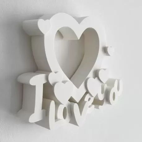 I Love You Çerçeve