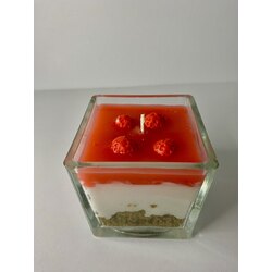 Çilekli Cheesecake Mum
