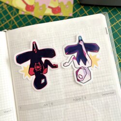 Miles & Gwen Spiderverse Sticker