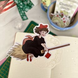 Kiki is Flying Hologramlı Sticker 