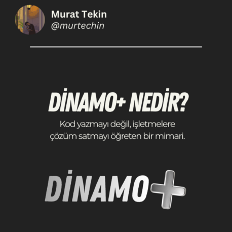 Dinamo+ Sistemi - Satış + Pazarlama