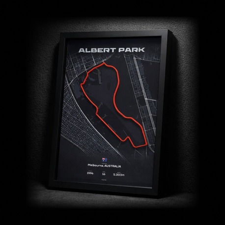 ALBERT PARK 3D PİST TABLOSU