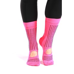 M'gems  Pembe Kaydırmaz Pilates Ve Yoga Çorabı