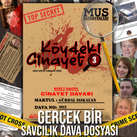 Kayıp mı? Cinayet mi? Gerçek Bir Dava Dosyası,Cinayet Çözme ve Katili Bulma Oyunu