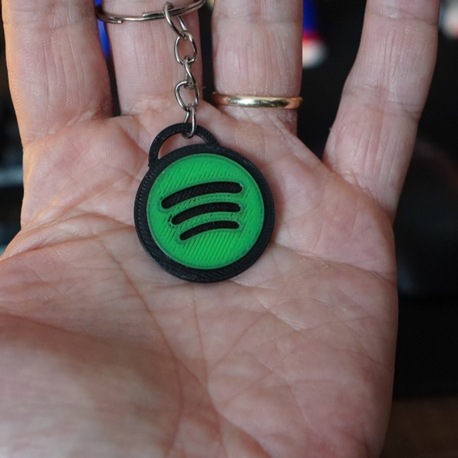 Spotify anahtarlık