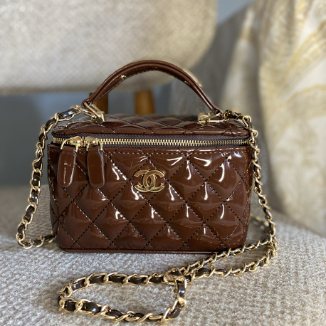 Kahverengi Mini CHANEL 