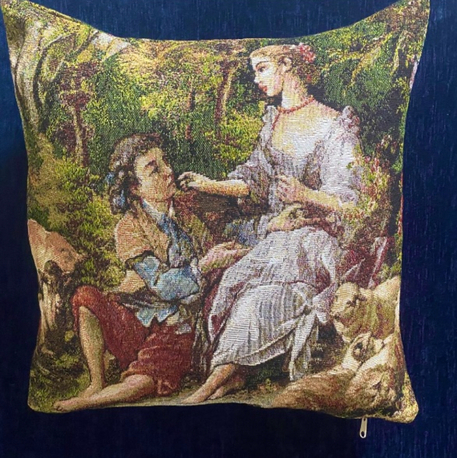 Goblen kırlent kılıfı