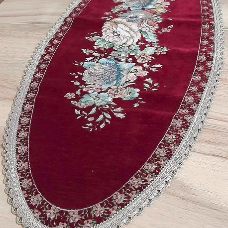 GOBLEN ŞÖNİLLİ RUNNER BORDO