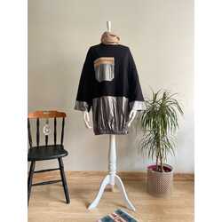SİYAH İKİ İPLİK SWEAT 