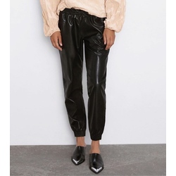 DERİ JOGGER PANTOLON
