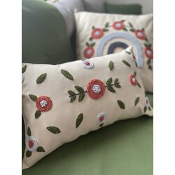 Romance Dikdörtgen Kırlent Kılıfı
