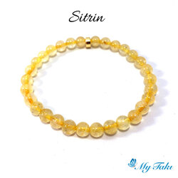 Sitrin Bileklik ( 6 mm )